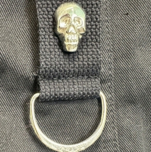 Tripp NYC skull grommet super goth black parade rare jacket! Amazing con… - Picture 4 of 8